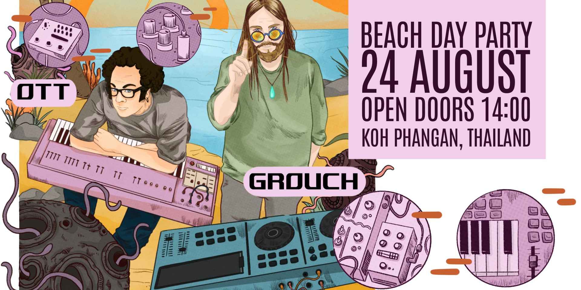 OTT & GROUCH AT HARMONY BEACH CLUB